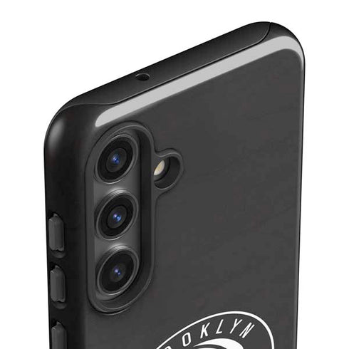 NBA Brooklyn Nets Distressed Galaxy S25 Impact Case